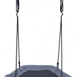 ECOTOYS sechseckige Schaukel Storchennest grau