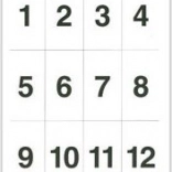 Oxybag Set zum Ausschneiden von Ziffern und Rechenzeichen