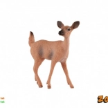 Europäischer Hirsch Plastikfigur 7 cm