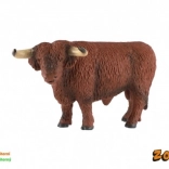 15cm Figur eines schottischen Hochlandrindes
