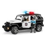 Bruder Jeep Wrangler Rubicon Polizei mit Figur
