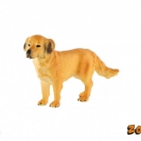 Figur Goldener Retriever aus Kunststoff 10 cm