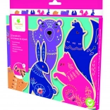 Scratch Art Waldtiere