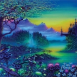 Norimpex Diamantenmalerei Geheimnisvolle Burg 30x40 cm