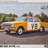 RETRO-AUTA Puzzle Wolga GAZ 24 VB 40 Teile