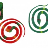 Elastische Gummischlange 80 cm – Spielzeug für Kinder