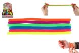 Antistress dehnbare Silikonspielzeug 27 cm, 6 Farben, 60 Stück im Box