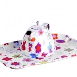 Schönes Metall-Teeservice für Kinder