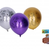 Aufblasbare Ballons - Chrome Tiere, Set von 5 Stück