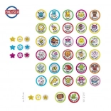 Glitzernde Aufkleber 320 Stück