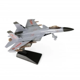 Jagdflugzeug mit Licht und Sound, braun, 23 cm