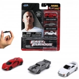 Fast & Furious Set mit drei Nano-Autos