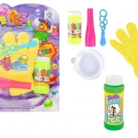 Magischer Seifenblasen-Handschuh – Set zum Fangen und Jonglieren mit Seifenblasen