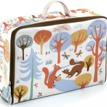 Kindertextilkoffer mit Eichhörnchenmotiv