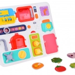 Interaktives Montessori Küchen-Spielzeug
