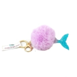 Anhänger mit Pompon und Meerjungfrauenflosse