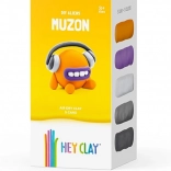 Knetmasse HEY CLAY Shop MUZON – Set zum Gestalten eines Außerirdischen