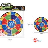 Sicheres Zielscheibe für Ballspiele mit Klettverschluss 28 cm