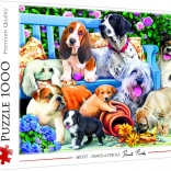 Puzzle Hundepark 1000 Teile