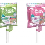 Kreativset Armbänder mit Schrumpffolie Lutscher