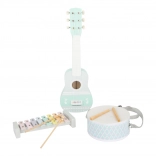 SMALL FOOT pastellfarbenes Musik-Set für Kinder (3-tlg.)