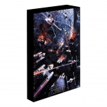 Leuchtbild LED 30x40 cm Star Wars