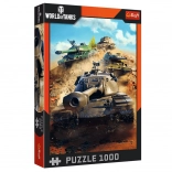 Puzzle 1000 Teile WORLD OF TANKS: Panzer im Gefecht Trefl
