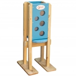 CLASSIC WORLD Holz-Sandpanel für den Sandkasten, gelb, ab 3 Jahren