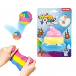 Hüpfender Schleim in Kackhaufen-Form