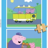 Educa Holzpuzzle Peppa Wutz 2x9 Teile