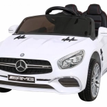 Kinder-Elektroauto MERCEDES-AMG SL 65 S, weiß, mit Fernbedienung