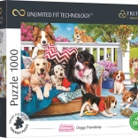 Puzzle Cuteness Overload: Hundefreundschaft 1000 Teile