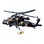 Sluban ModelBricks Rettungshubschrauber UH-60 Black Hawk