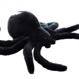 Plüschspielzeug Schwarze Witwe