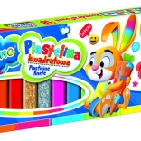 Rechteckiges Plastilin BAMBINO, 18 Farben