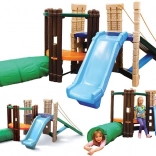Little Tikes Seek & Explore Adventure Climber – Garten-Kletterset mit Rutsche für Kinder