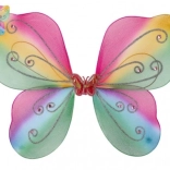 Bunte Schmetterlingsflügel für Karneval