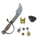 Piratenset für Kinder – Schwert, Augenklappe und Zubehör