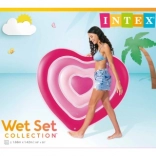 Intex aufblasbare Herz-Luftmatratze 168 cm