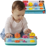 Fisher-Price Aktiv-Spielzeug mit Pop-up-Figuren für Babys – drücken, schieben und drehen