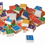 Detoa Holz-Alphabet für Kinder