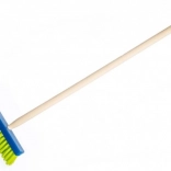 Blauer Besen mit Holzstiel – 80 cm