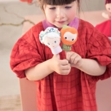 Puppenset mit Fingerpuppen Rotkäppchen von Lilliputiens