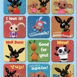 Bing-Aufkleber mit Beschriftungen