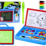 Magnetische Zeichen­tafel 2-in-1 mit Lichtmalen