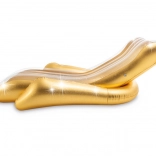 Aufblasbare Liege mit Glitzer