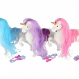 Einhorn mit kämmbarer Mähne und Zubehör