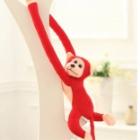 Plüschäffchen mit Sound rot 80 cm