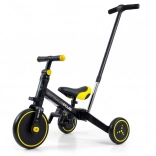 Rutschfahrzeug – Fahrrad 4-in-1 OPTIMUS PLUS Schwarz