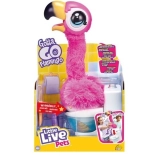 Interaktiver Flamingo Little Live Pets – er frisst, singt und geht auf die Toilette